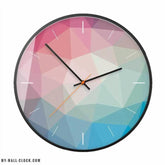 Modern Clock Warm Gradation My Wall Clock